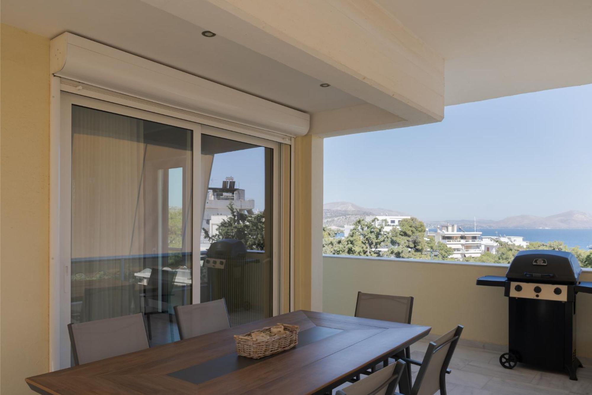 Ferienwohnung Athenian Riviera Sea View Penthouse Vári Exterior foto