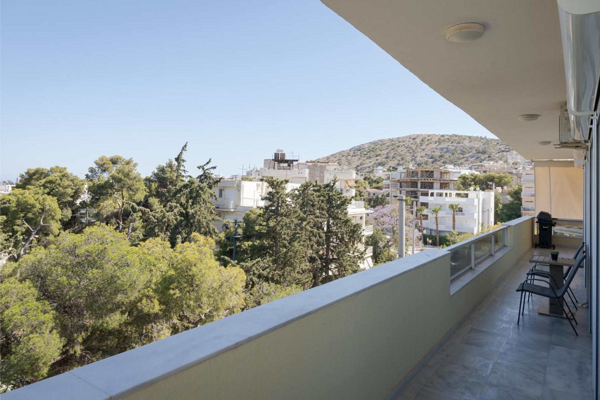 Ferienwohnung Athenian Riviera Sea View Penthouse Vári Exterior foto